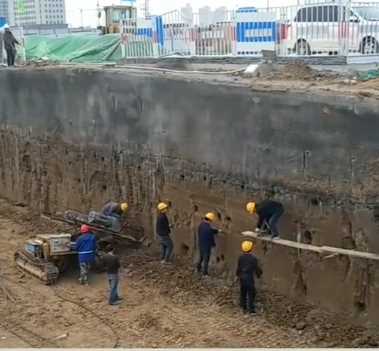 大同矿区土钉墙支护