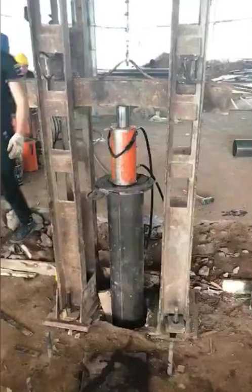 大同矿区钢管桩加固